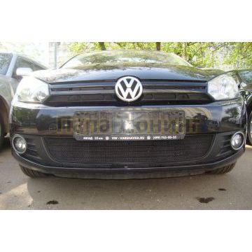 Защита радиатора Volkswagen Golf VI 2008-2012 black