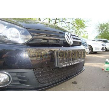 Защита радиатора Volkswagen Golf VI 2008-2012 black