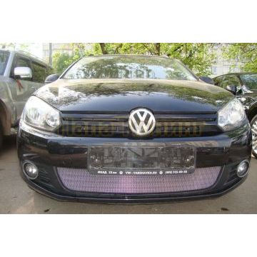 Защита радиатора Volkswagen Golf VI 2008-2012 chrome
