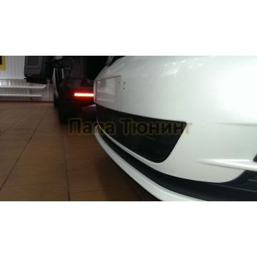 Защита радиатора Volkswagen Golf VII 2012-2017 black
