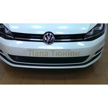 Защита радиатора Volkswagen Golf VII 2012-2017 black
