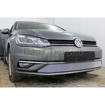 Защита радиатора Volkswagen Golf VII 2017- chrome