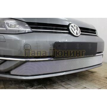 Защита радиатора Volkswagen Golf VII 2017- chrome