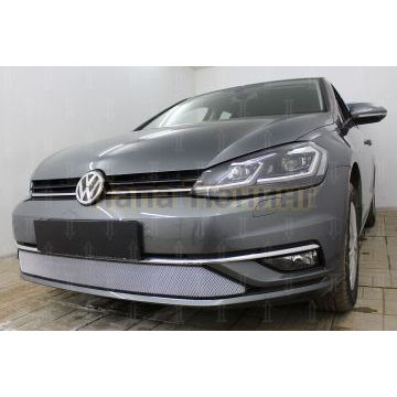 Защита радиатора Volkswagen Golf VII 2017- chrome
