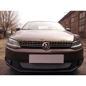 Защита радиатора Volkswagen Jetta VI 2010-2014 chrome