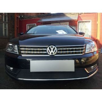 Защита радиатора Volkswagen Passat B7 2011-2015 black