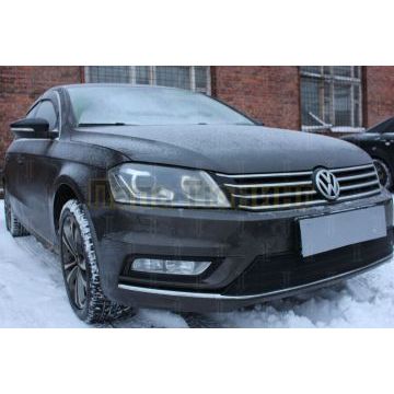 Защита радиатора Volkswagen Passat B7 2013-2015 Style black