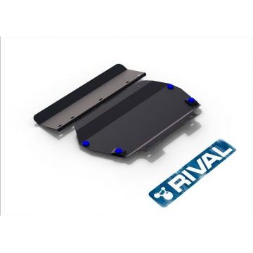 Защита картера и КПП Rival сталь 2 мм из 2-х частей для Honda Accord 1999-2002