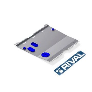 Защита картера и КПП Rival для 2,4 и 3,5 алюминий 4 мм для Honda Accord 2013-2016