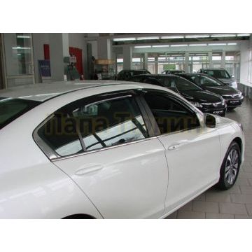 Дефлекторы боковых окон SIM 4 штуки для Honda Accord 2013-2018