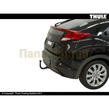 Фаркоп Brink шар BMA съёмный на хетчбек 5 дверей для Honda Civic 2012-2015
