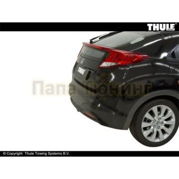 Фаркоп Brink шар BMA съёмный на хетчбек 5 дверей для Honda Civic 2012-2015