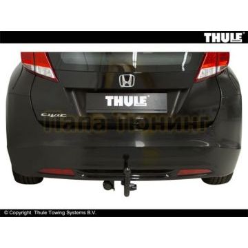 Фаркоп Brink шар BMA съёмный на хетчбек 5 дверей для Honda Civic 2012-2015