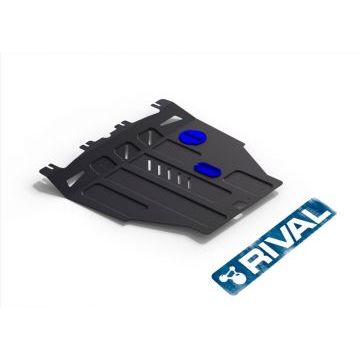 Защита картера и КПП Rival для 1,8 сталь 2 мм на хетчбек 5 дверей для Honda Civic 2006-2012