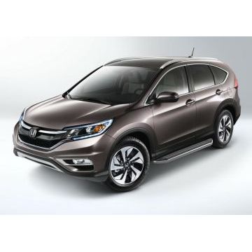 Пороги алюминиевые Rival Premium для Honda CR-V 2012-2017