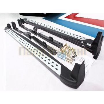 Пороги алюминиевые OEM Tuning для Honda CR-V 2012-2015