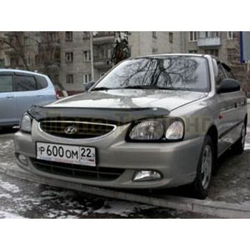 Защита передних фар SIM для Hyundai Accent 2003-2006