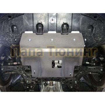 Защита картера и КПП (алюминий) 4мм ТСС для Hyundai Elantra 2016-2020/Hyundai Elantra 2020-/Hyundai i30 2017-