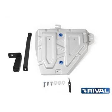 Защита топливного бака Rival алюминий 4 мм для Hyundai Creta 1,6: 2,0 передний привод 2016-