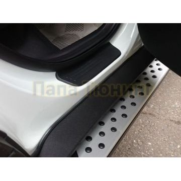 Пороги алюминевые BMW-style OEM Tuning для Hyundai Creta 2016-2021