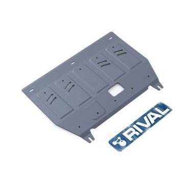 Защита картера + КПП Rival алюминий 4 мм для Hyundai  Elantra, V - 1.6; 1.8; 2011-2016