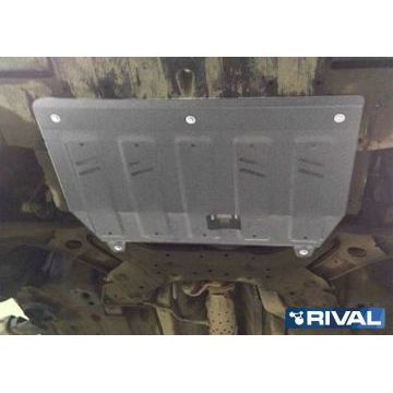 Защита картера + КПП Rival алюминий 4 мм для Hyundai  Elantra, V - 1.6; 1.8; 2011-2016