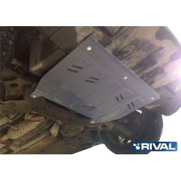 Защита картера + КПП Rival алюминий 4 мм для Hyundai  Elantra, V - 1.6; 1.8; 2011-2016