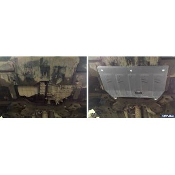 Защита картера + КПП Rival алюминий 4 мм для Hyundai  Elantra, V - 1.6; 1.8; 2011-2016