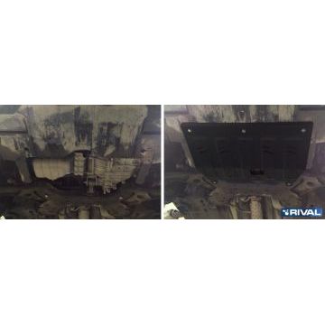 Защита картера и КПП Rival для 1,6 и 1,8 сталь 2 мм для Hyundai Elantra 2010-2016